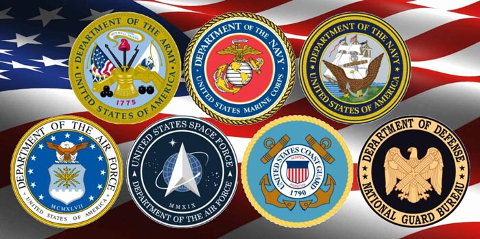 Texas Vietnam All Veterans and Active Duty Logos